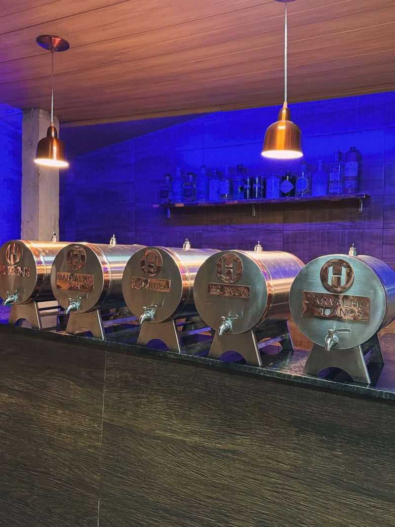 Barril de Cachaça e Destilados – Inox, Cobre | De 3L a 30L | Personalizável